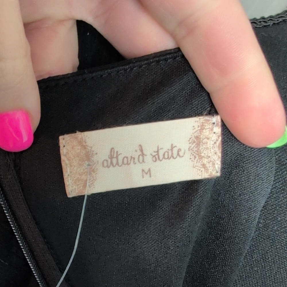 Altar'd State Black Midi Dress - Picture 13 of 13